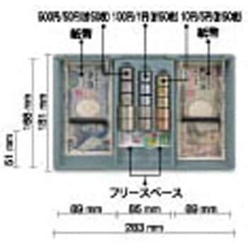 MCB580 手提金庫 MCB 1台 Asmix(アスカ) 【通販サイトMonotaRO】