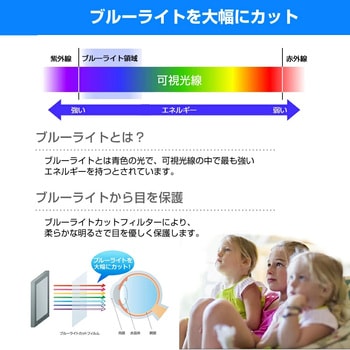 液晶保護フィルム マウス G-Tune E5-I9G60BK-A 15.3インチ ブルーライトカット 反射防止 メディアフューチャー