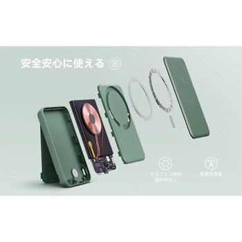 VOLTME マグパック MagSafe 対応ワイヤレス充電5000mAh VOLTME