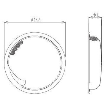 ハウステック ステンレス製排水カゴ(H30mm) WSGB-30H ハウステック