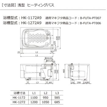 B-FUTA-PT006 ハウステック マキフタ1200サイズ(HKシリーズ)【ヒー