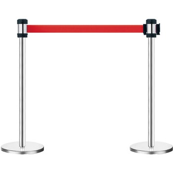 ALL WAYステンレスベルトスタンド【2台セット】 セーフラン安全用品