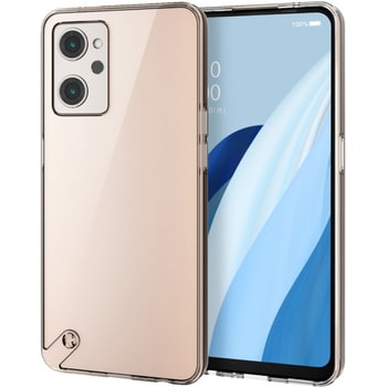 PM-O221HVCKCR OPPO Reno7 A ( OPG04 ) ケース カバー ハイブリッド