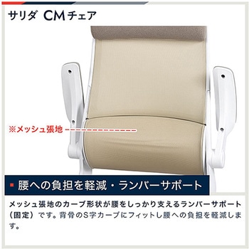 サリダチェア(SALIDA) 肘跳ね上げ式CMチェア＜お客様組立品＞ イトーキ