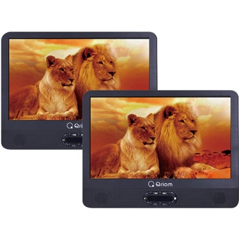 ヘッドレストDVDツインモニター YAMAZEN(山善)