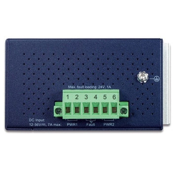 産業用PoEスイッチングハブ Giga5ポート SFP 1ポート af/at 外部電源DC12-54V PLANET Technology