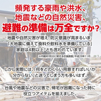 帰宅困難者支援7点セット アーテック