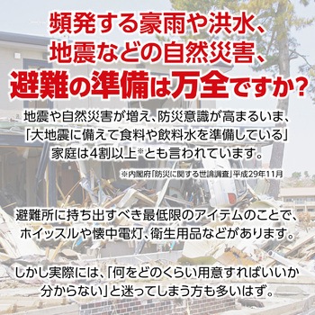 帰宅困難者支援11点セット アーテック