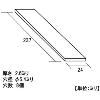 モリギン ユニクロ プレート金具 ACE(エース)