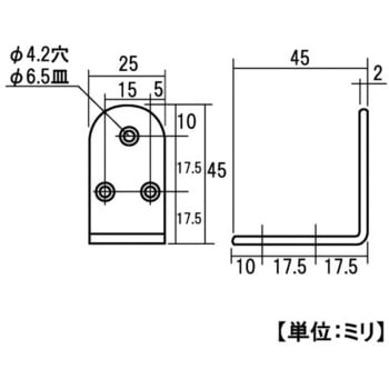 モリギン ステンレス アングル金具 ACE(エース)