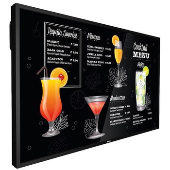 液晶ディスプレイ(サイネージ) 65型/3840×2160/DVI、HDMI、DisplayPport/ブラック/スピーカー：あり Philips
