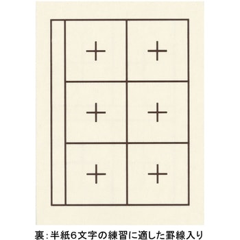 下敷規格判白4・6マス入 あかしや