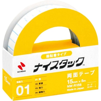 両面テープ ナイスタックリムカ きれいにはがせる ニチバン