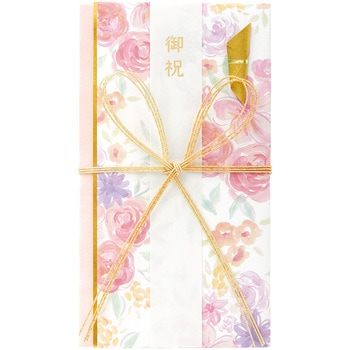花柄御祝金封 ピンク マルアイ