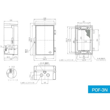 フリープラボックス屋根つき型 伊藤電気製作所