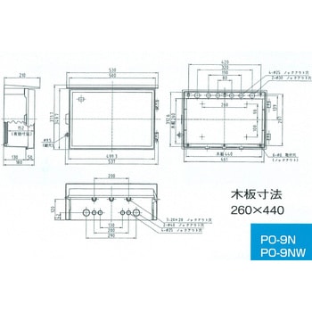 プラボックス屋根つき型 伊藤電気製作所