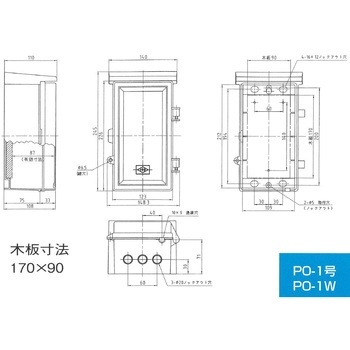 プラボックス屋根つき型 伊藤電気製作所