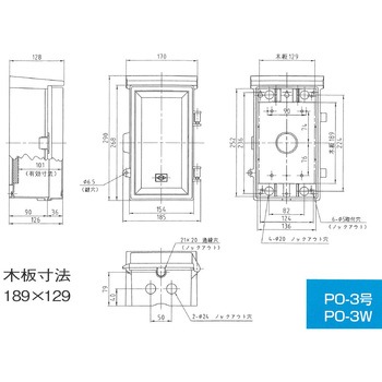 プラボックス屋根つき型 伊藤電気製作所