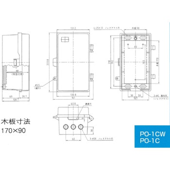 プラボックス屋根なし型 伊藤電気製作所