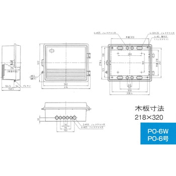 プラボックス屋根なし型 伊藤電気製作所