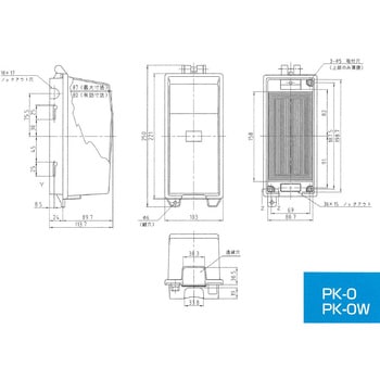 仮設用プラボックスPK型 伊藤電気製作所