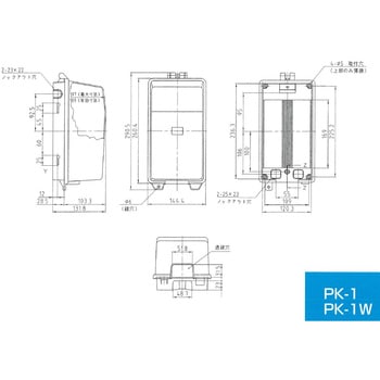 仮設用プラボックスPK型 伊藤電気製作所