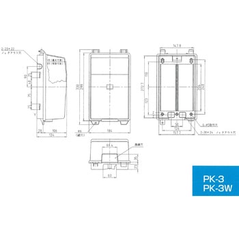 仮設用プラボックスPK型 伊藤電気製作所