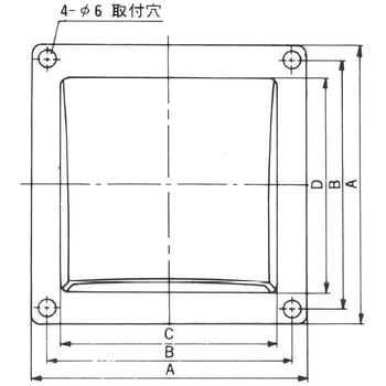 角型パイプフード アミ付 伊藤電気製作所