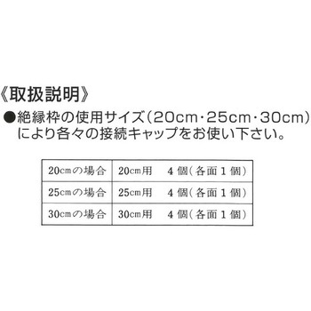 換気扇用絶縁枠 ZC型 20.25.30.兼用 伊藤電気製作所