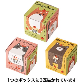 スイートアニマルキューブボックス HEADS(ヘッズ)