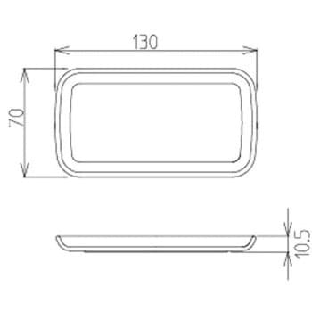 化粧品トレー(KVM一面鏡用小) ハウステック