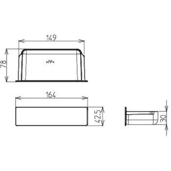 化粧品トレー(QVM-L752用小) ハウステック