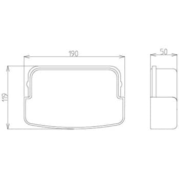 化粧品トレー(KVM一面鏡用中) ハウステック