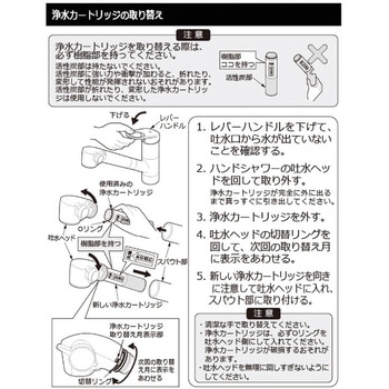 交換用浄水カートリッジ【浄水器内蔵水栓TKGG38EV3/TKGG38EV3Z/TKS05308JV3/TKS05308ZV3用】 ハウステック