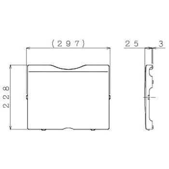 GY09-PT0004 排水口フタ ハウステック 寸法297×228mm GY09-PT0004