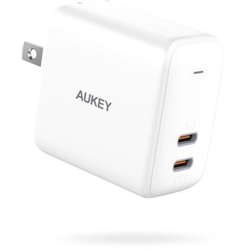 Swift Duo 40W PD対応 折りたたみ式 [USB-C 2ポート] AUKEY(オーキー)