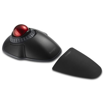 オービットトラックボール ウィズスクロールリング ブラック&レッド ケンジントン