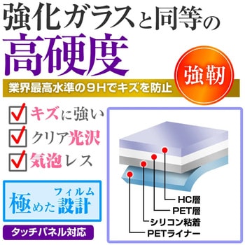液晶保護フィルム instax mini LiPlay / FUJIFILM 高硬度9H メディアフューチャー