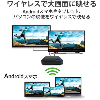 Miracast ミラキャスト レシーバー ワイヤレスHDMI ミラーリング アクセスポイント エレコム