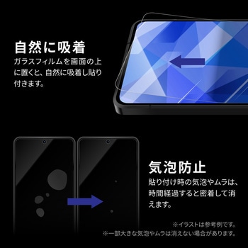 AQUOS R7 SH-52C ガラスフィルム「GLASS PREMIUM FILM」 スタンダードサイズ ブルーライトカット LEPLUS NEXT