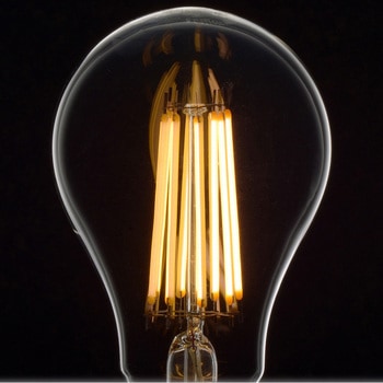 LEDフィラメント電球 E26 100形相当 調光器対応 オーム電機