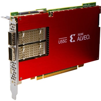 Alveo U55C 高性能コンピュート カード XILINX