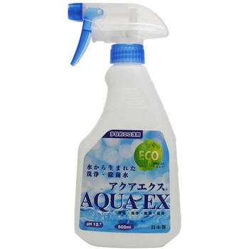 アクアエクス アルカリ電解水 ボトル 1本(500mL) TRUST(トラスト)[厨房