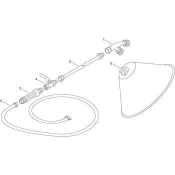 【部品】 ノズル 背負動力噴霧機SHRE15DX 共立
