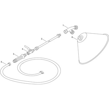 【部品】 ノズル 背負式噴霧機ESK815-SC - 新ダイワ
