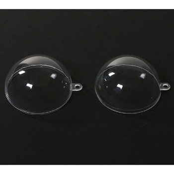 透明カプセル ホルダー付 球 Φ30mm 5個 アーテック(学校教材・教育玩具)