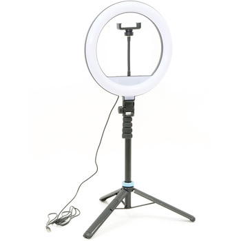 STALIGHT12 LEDリングライト付きスタンド スタンドライト12 1個