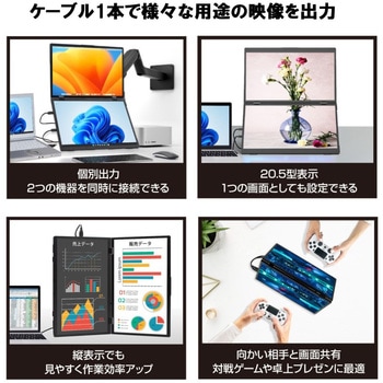 デュアル液晶モニター ITPROTECH