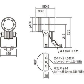 LEDスポットライト ミニハロゲン電球250・150形 狭角13° 【受注品】 Panasonic(パナソニック)