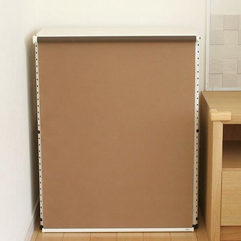 【オーダー】マグネット式シングルロールスクリーン プル式  ヴェール 高さ1500mm ナプコインテリア